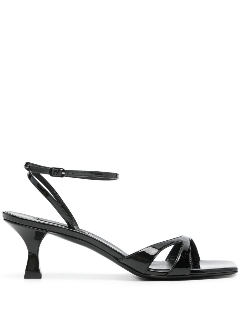 Casadei 130mm leather sandals - White