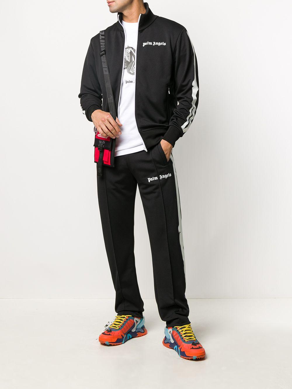 skeleton track pants