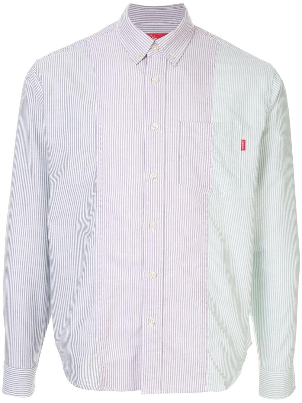 Supreme Cotton Striped Oxford Shirt for 