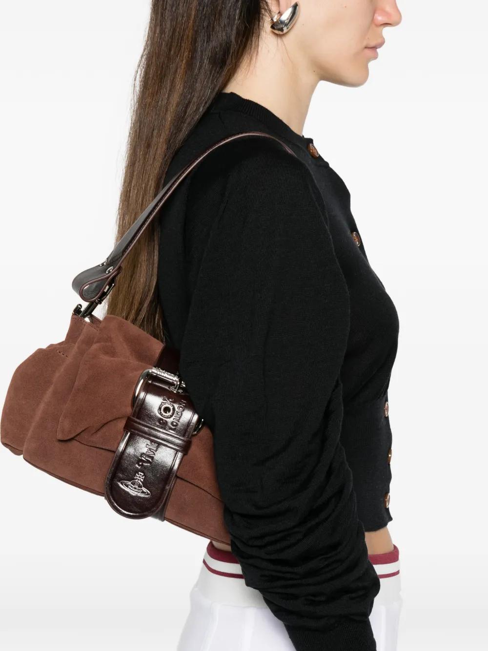 ぴ*様 Vivienne Westwood Shoulder Bag Brown Vivienne Westwood Buckle Shoulder Bag in Brown | Lyst