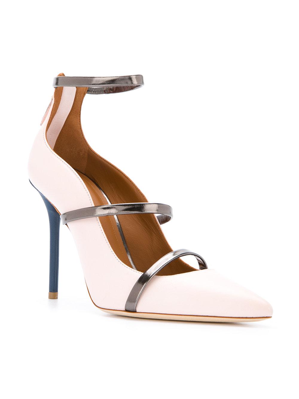 Malone Souliers Robyn Pumps in White - Lyst
