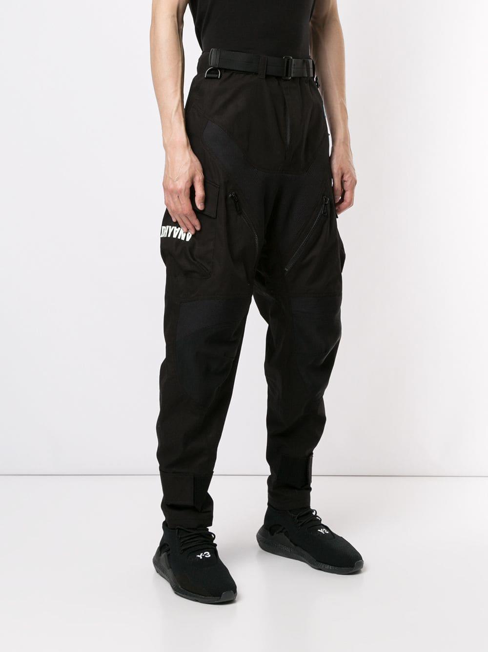 black belted cargo trousers