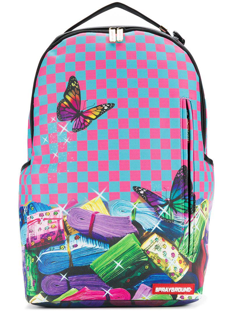 Sprayground Butterfly Backpack for Men Lyst Canada