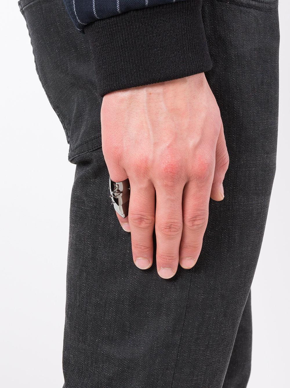 Vivienne Westwood Armour Knuckle Ring, $239, farfetch.com