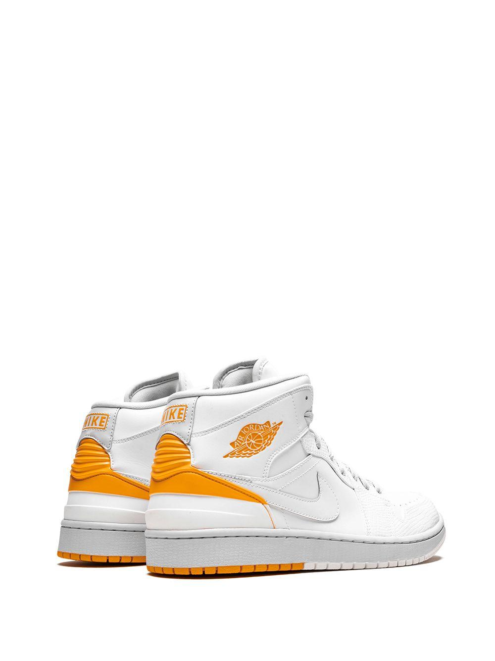 Nike Leather Air 1 Retro Sneakers in White for Men - Lyst