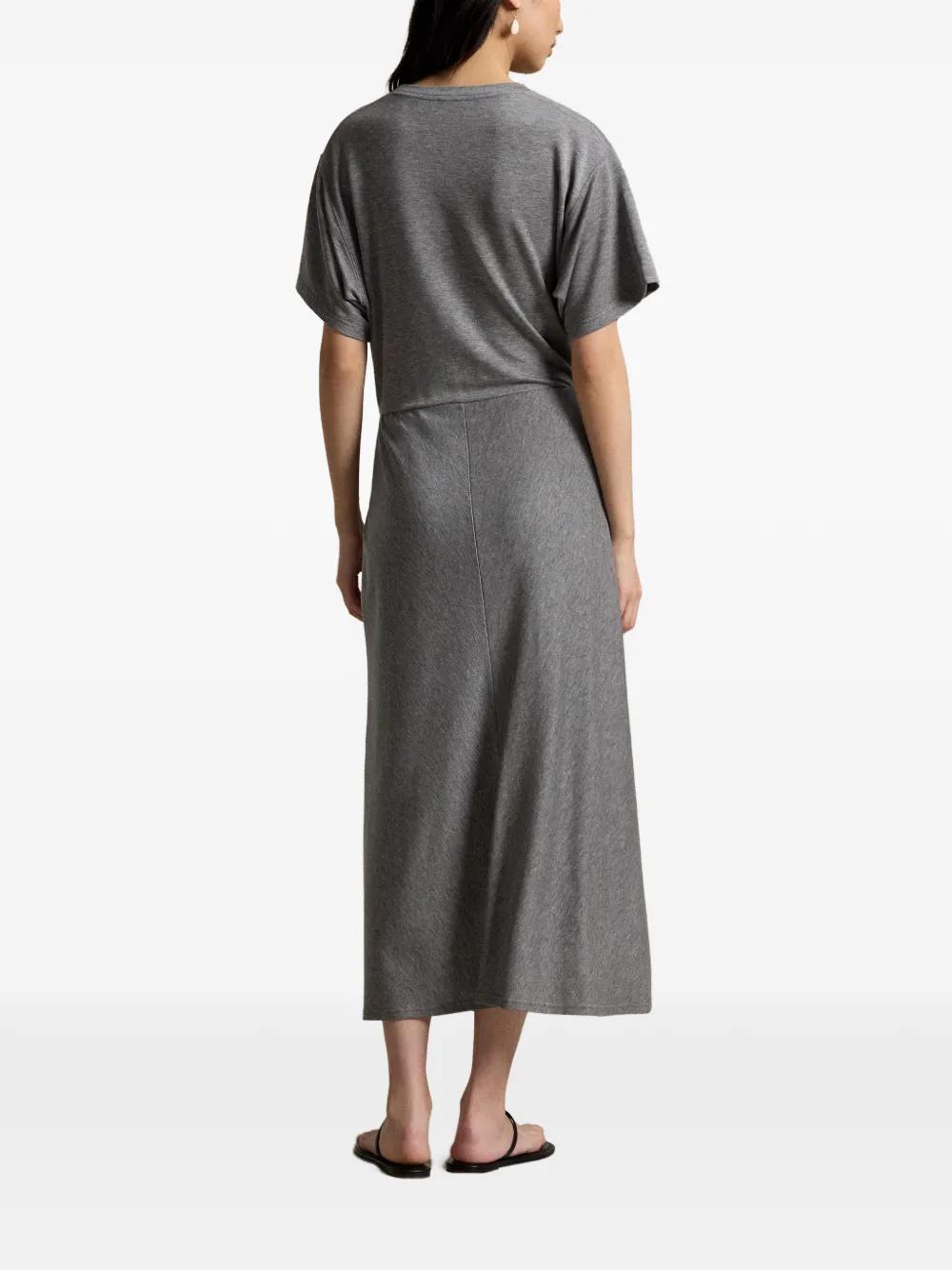lou & grey softserve slub midi tee dress Lou & Grey Softserve Slub Midi Tee Dress Striped Womens XL Sleeveless Tank