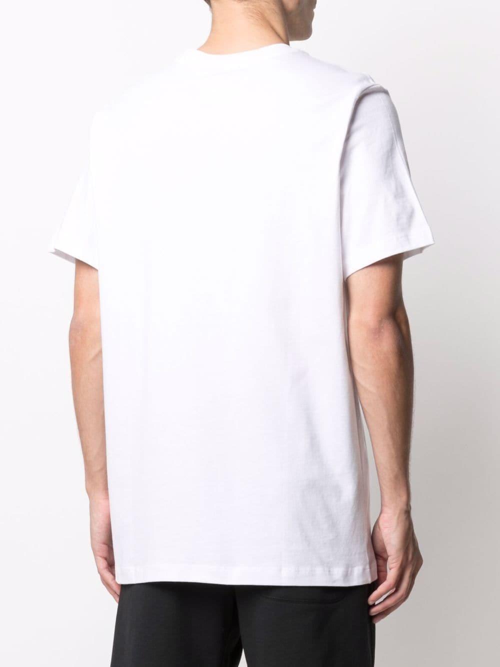 Nike Pyramid-print Cotton T-shirt in White for Men | Lyst