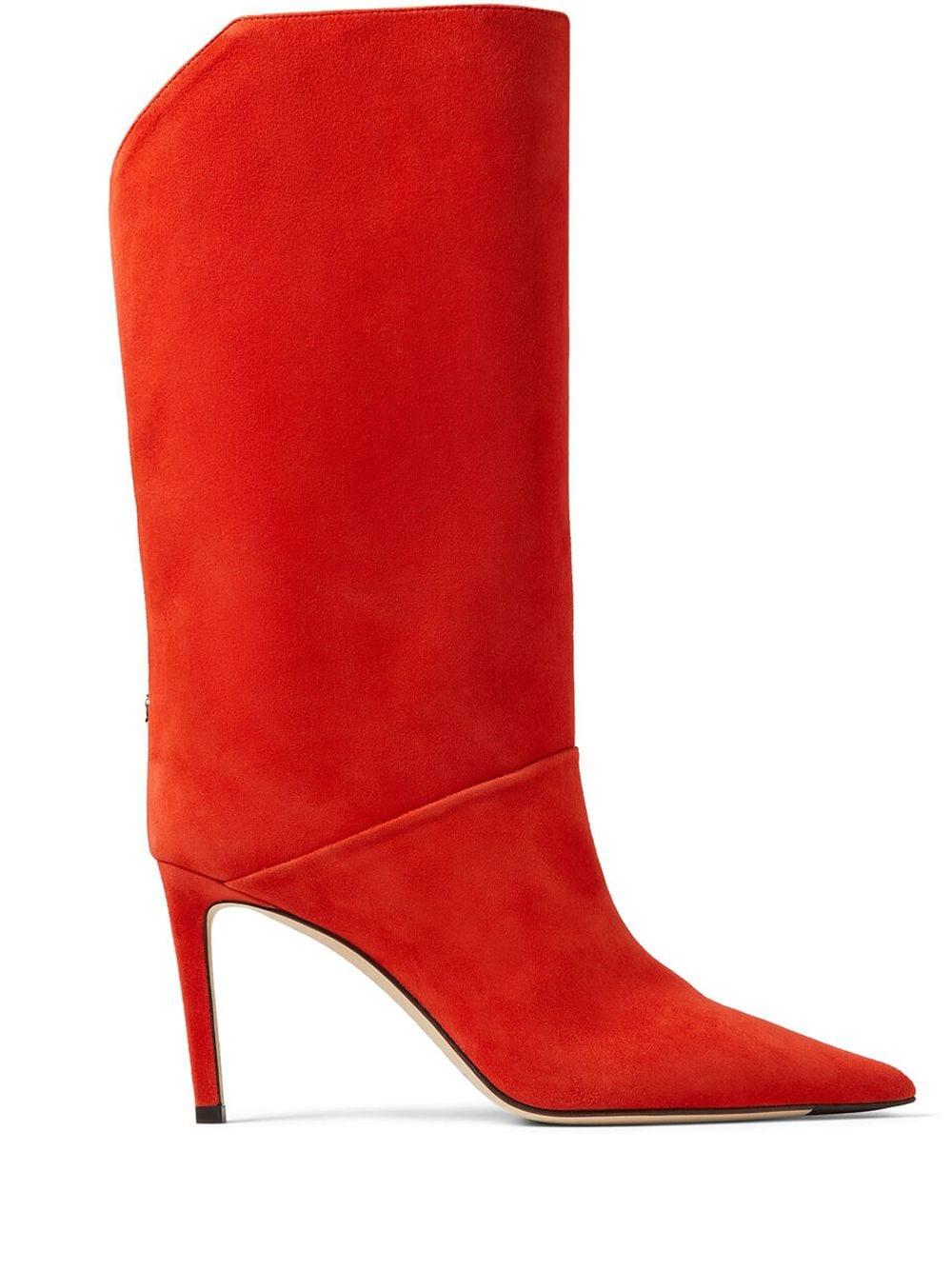 jimmy choo red boots