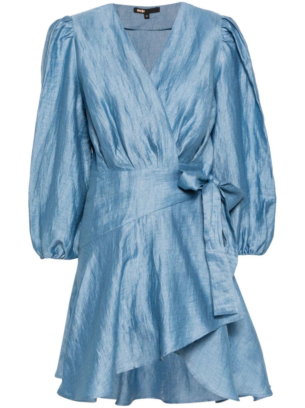 Maje Wrap Dresses for Women Lyst UK
