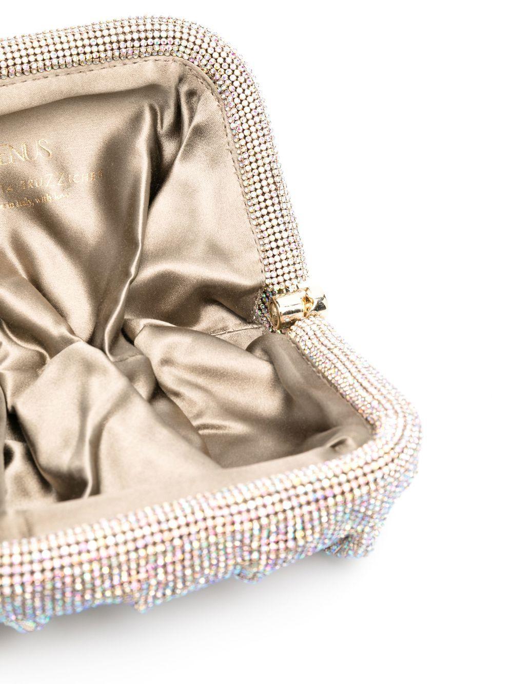 Benedetta Bruzziches Venus Crystal-embellished Clutch Bag in White (Gray) |  Lyst