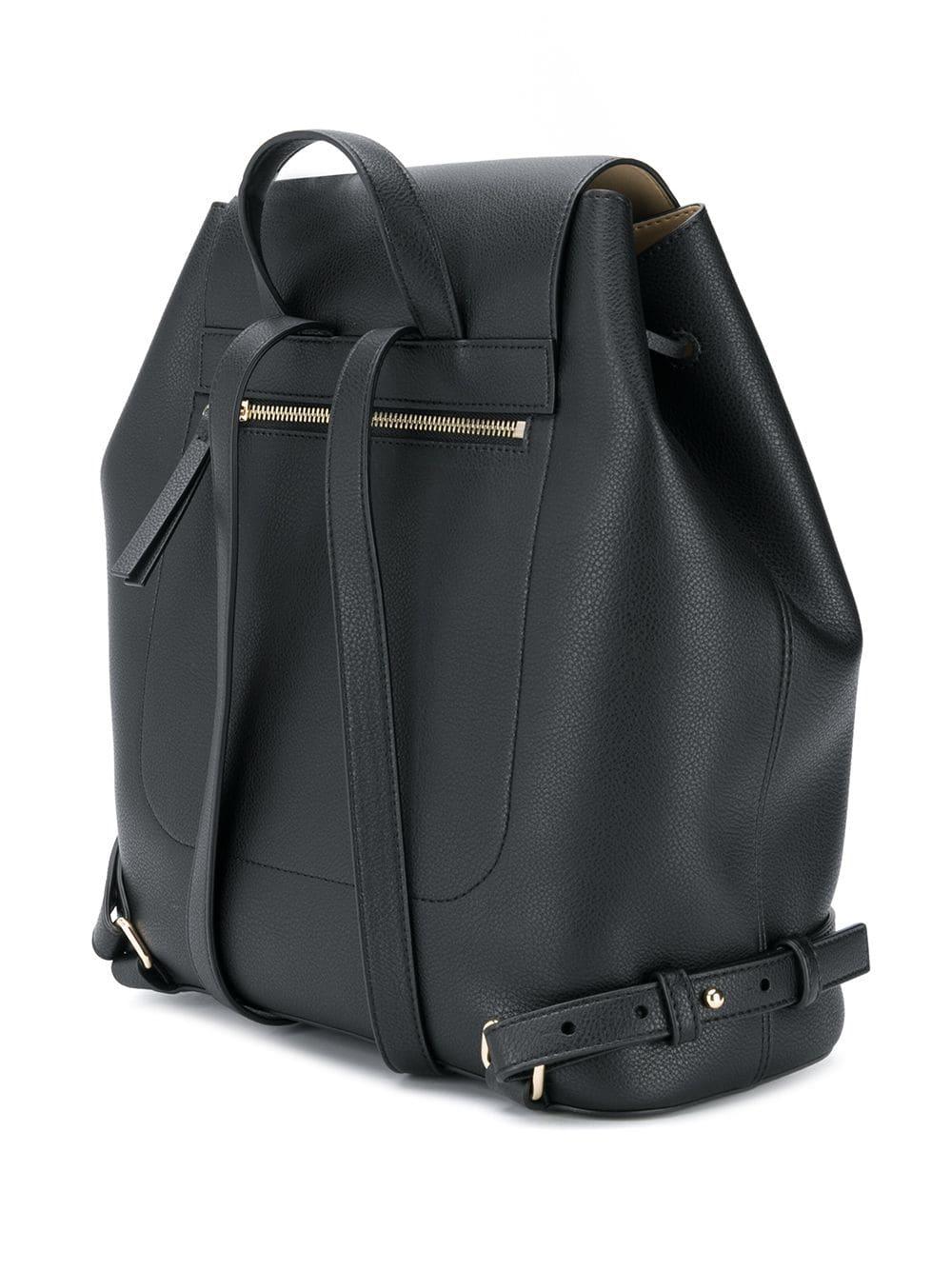 drawstring monogram tommy backpack