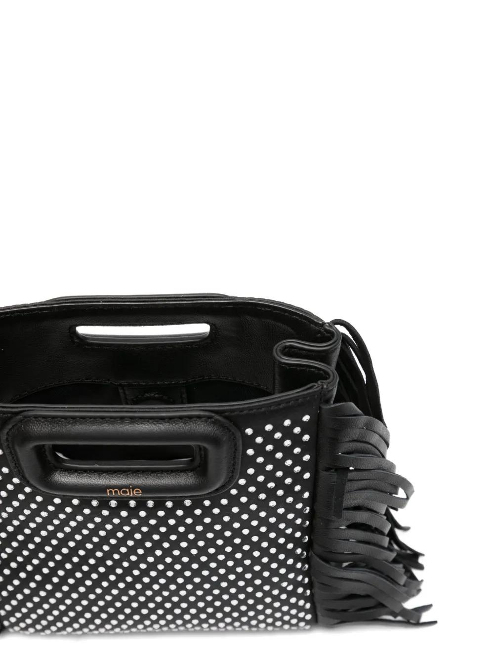 Rhinestone Bag Sac Mini M Maje Maje M Mini Bag In Tweed