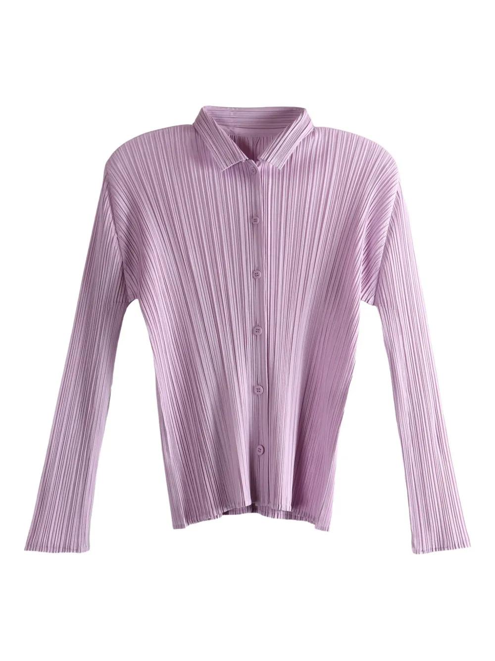 PLEATS PLEASE パープル プリーツトップス レディース Pleats Please Issey Miyake トップスが¥46,500〜 | Lyst