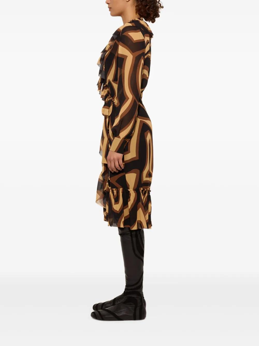 brown pucci dress Emilio Pucci Vintage 1960s Pink Yellow Brown Pastel Floral Silk Jersey –  Amarcord Vintage Fashion