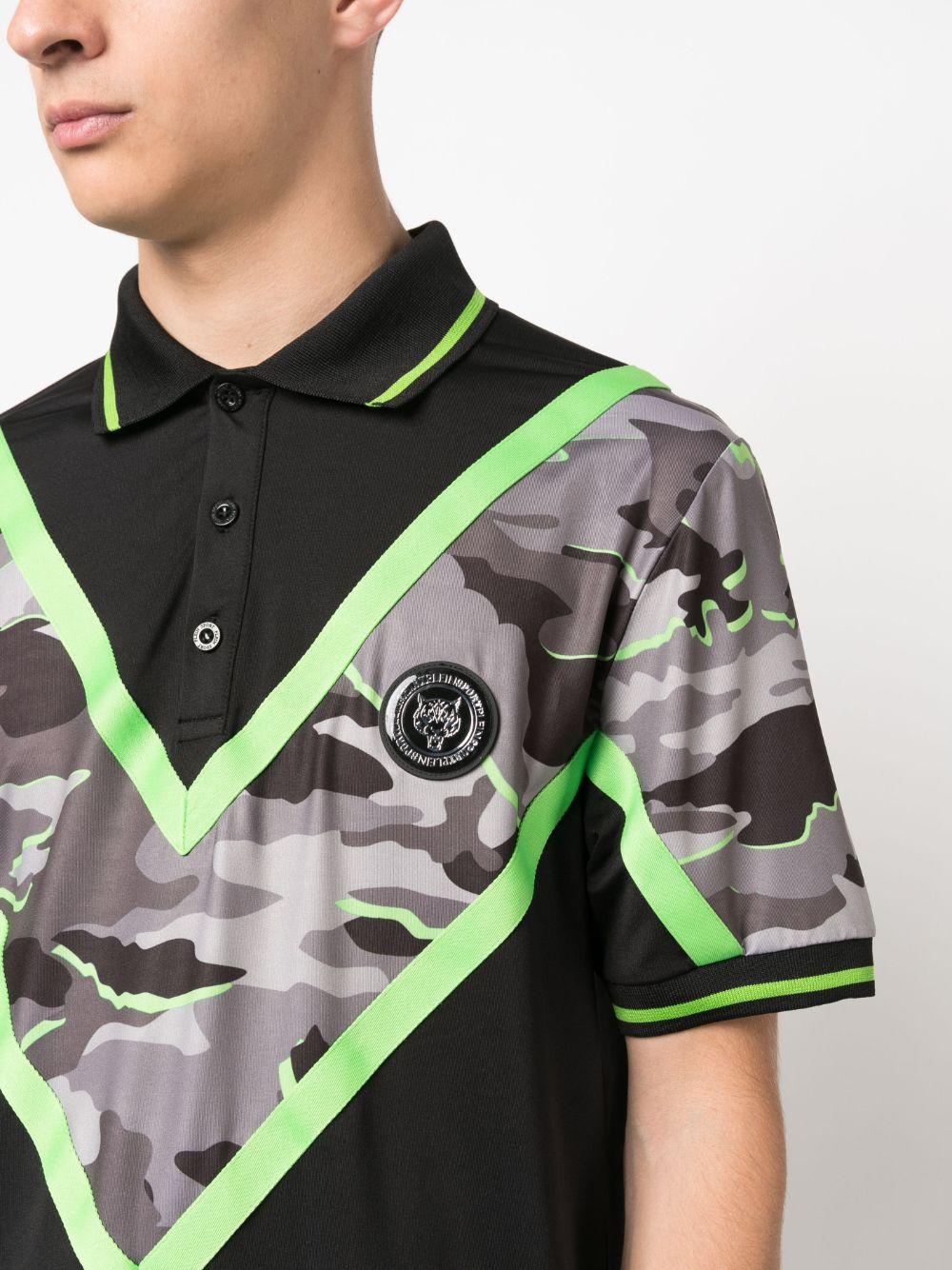 Philipp Plein Amazon Edition Cotton Polo Shirt in Green for Men | Lyst UK