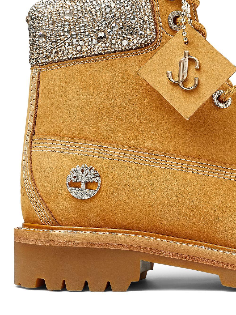 Stivaletti con decorazione x TimberlandJimmy Choo in Pelle da Uomo colore  Marrone | Lyst