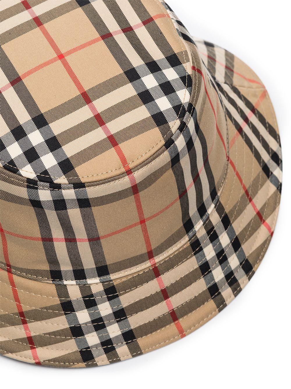 Burberry Vintage Check Cotton-blend Bucket Hat in Beige (Brown) for Men -  Save 45% | Lyst