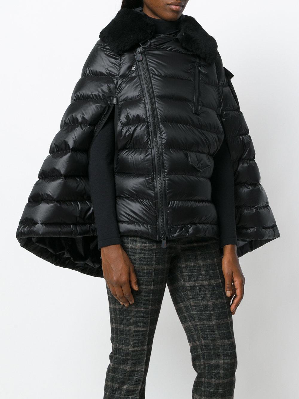 3 MONCLER GRENOBLE Quilted Cape Jacket 