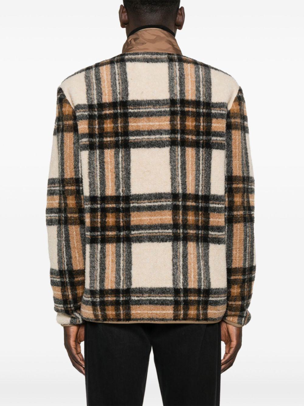 Moncler plaid jacket best sale