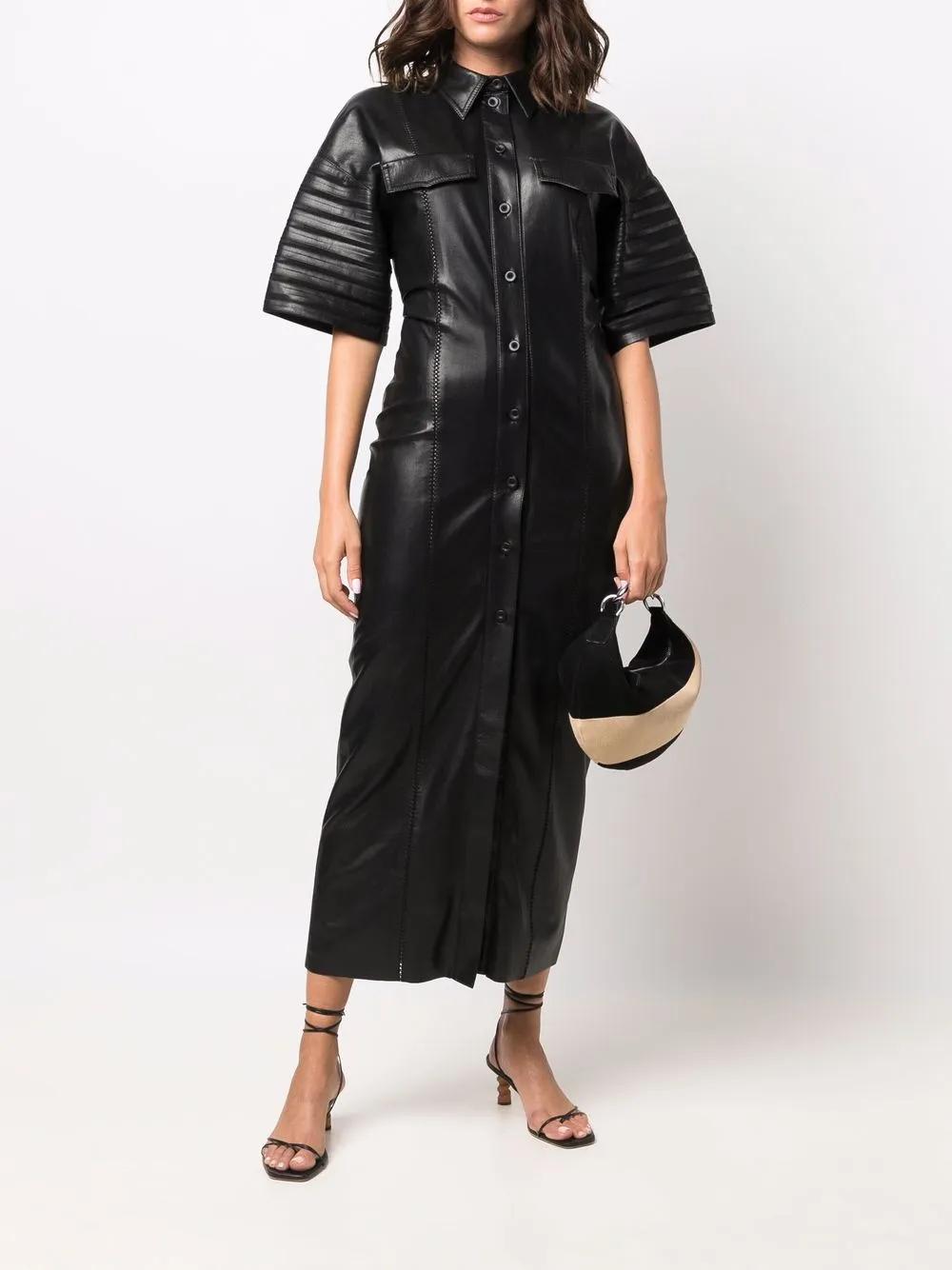 Nanushka Leather Dresses for Women | Lyst