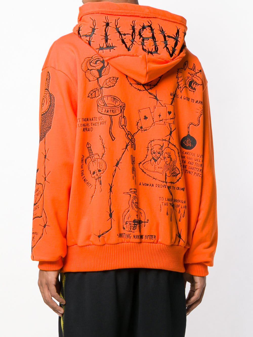 Orange sabata hotsell hoodie