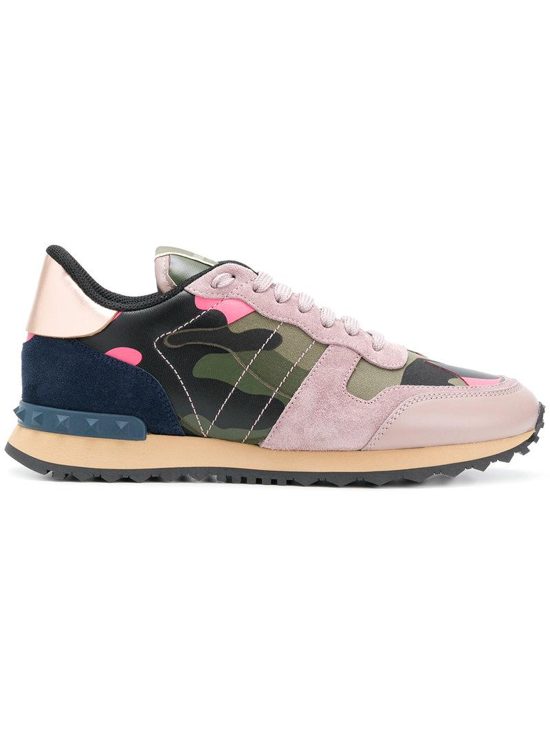 valentino basket camouflage femme