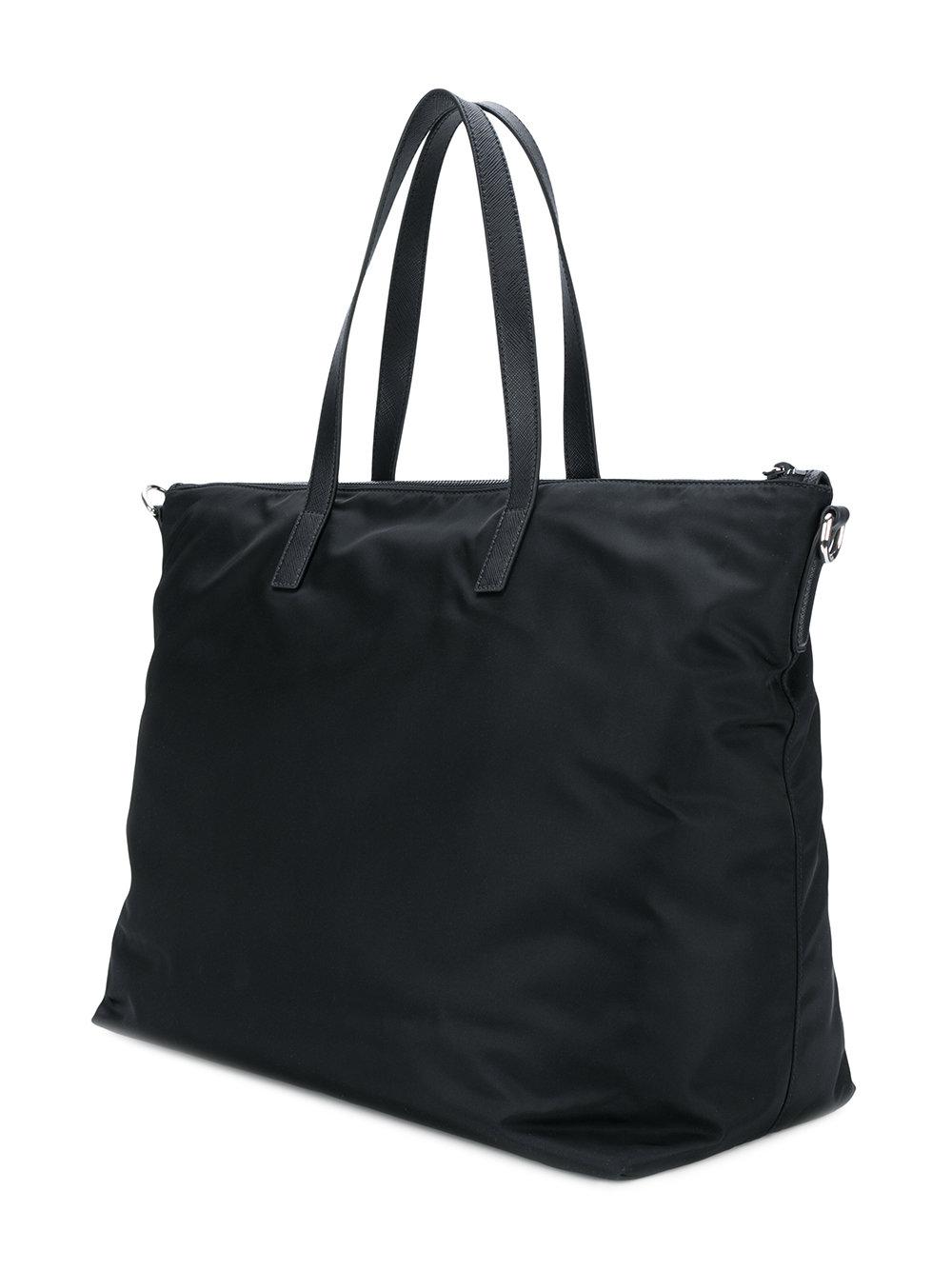 prada robot tote bag