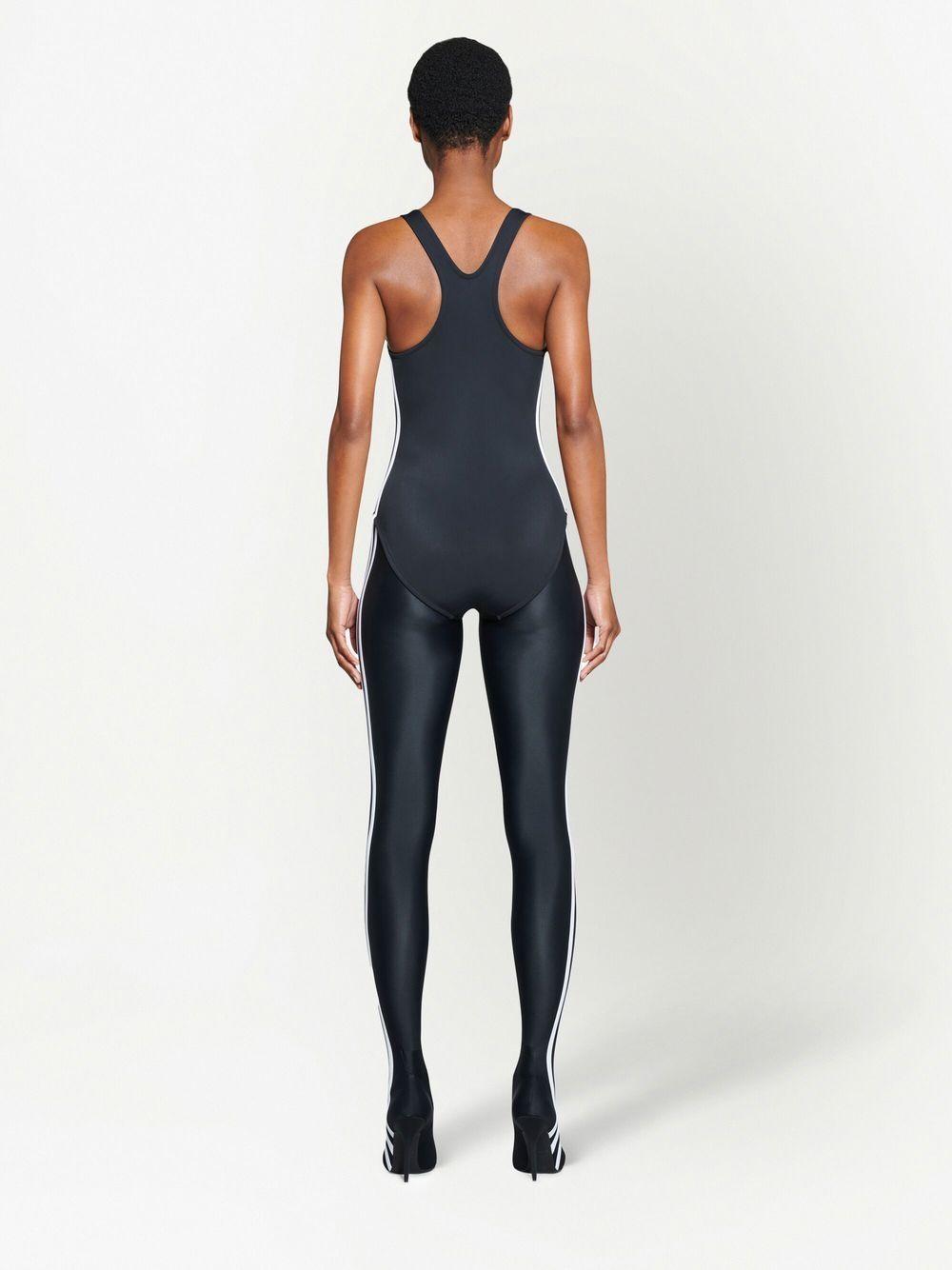 Balenciaga X Adidas One-piece Swimsuit in Black | Lyst