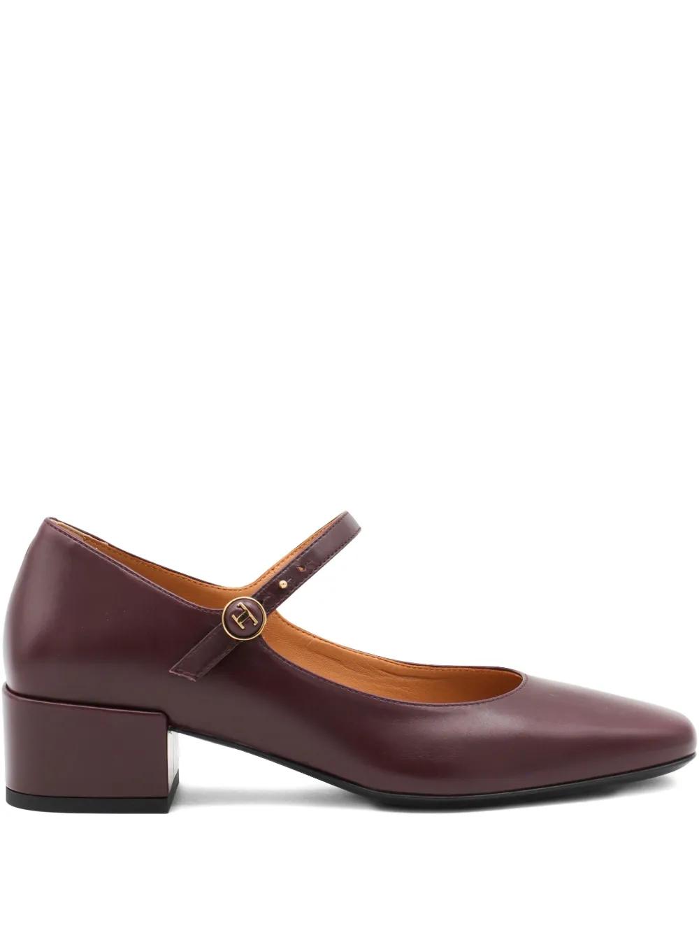 24PF new/TOD'S ケージスリングバックパンプス Pumps Brown Women's Pumps: Hight Heels - Tod's