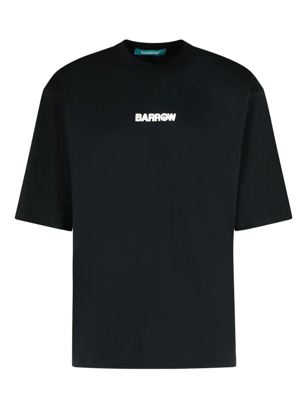 Tシャツ・カットソー BARROW Men T Shirts S5BWUATH010 BLACK BARROW T-shirt Uomo S5BWUATH087 110 Nero
