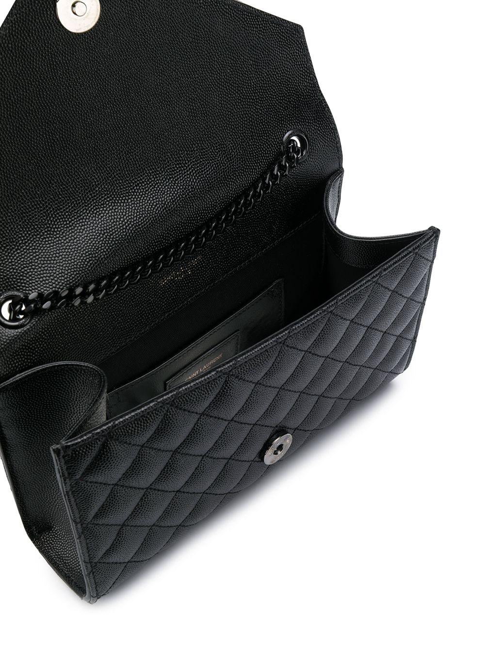 medium envelope monogram matelassé leather shoulder bag