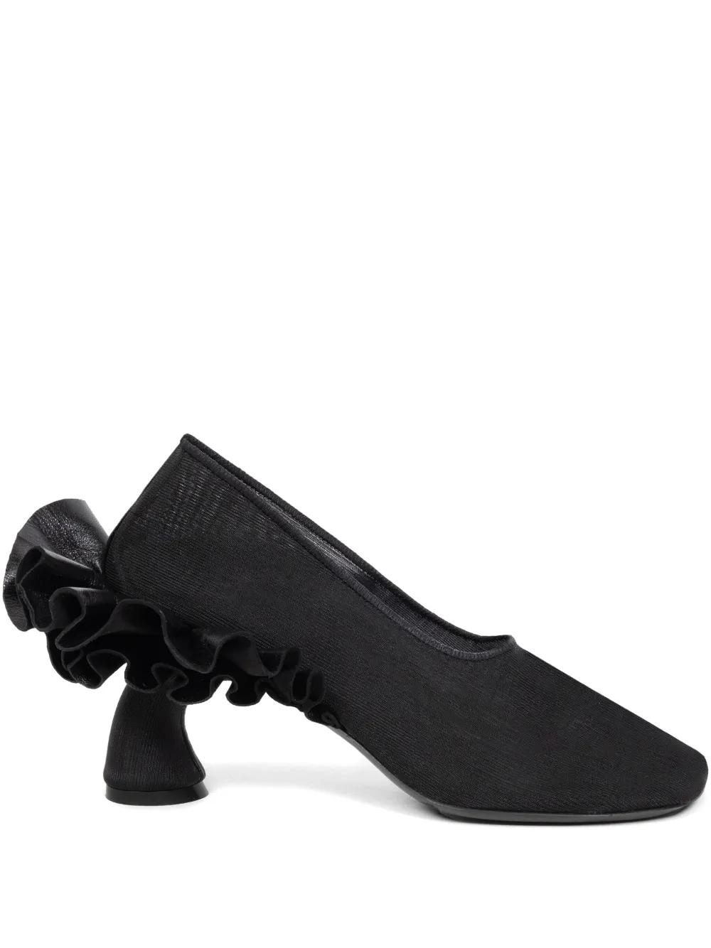 【23AW NEW】Dries Van Noten / カーブヒール レザーパンプス 23AW NEW】Dries Van Noten / カーブヒール レザーパンプス 靴