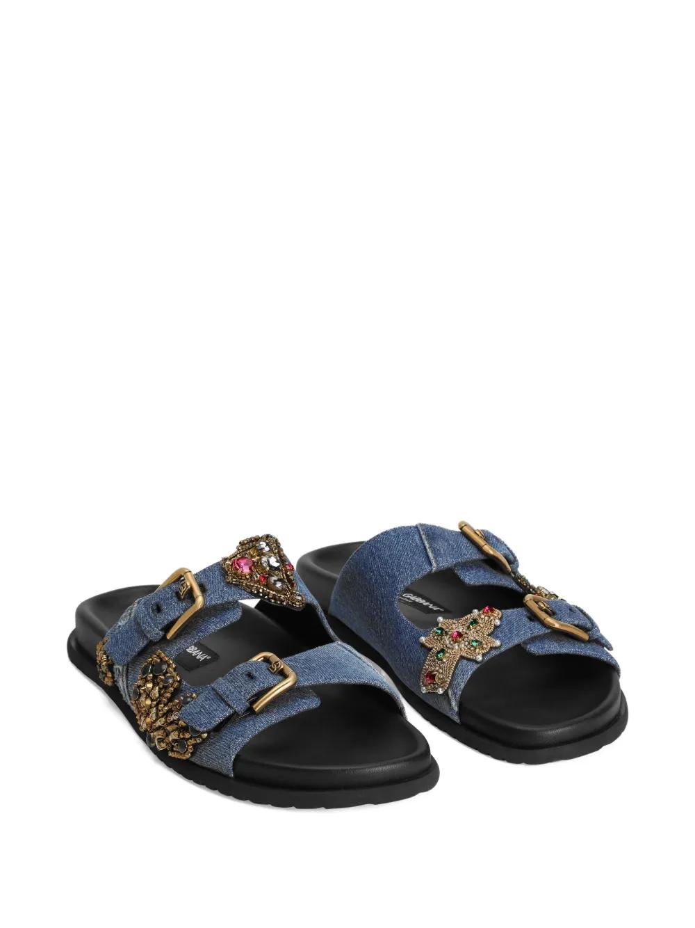 Dolce & Gabbana Flat sandals for Women | Online Sale up to