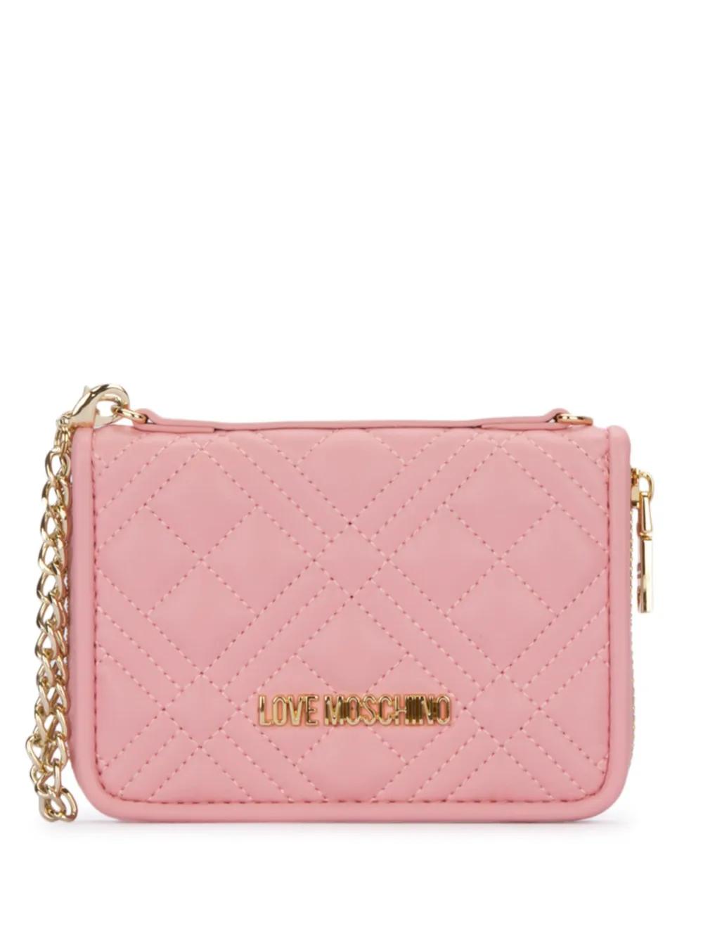 Pink Love Moschino Wallets and cardholders for Women | Lyst