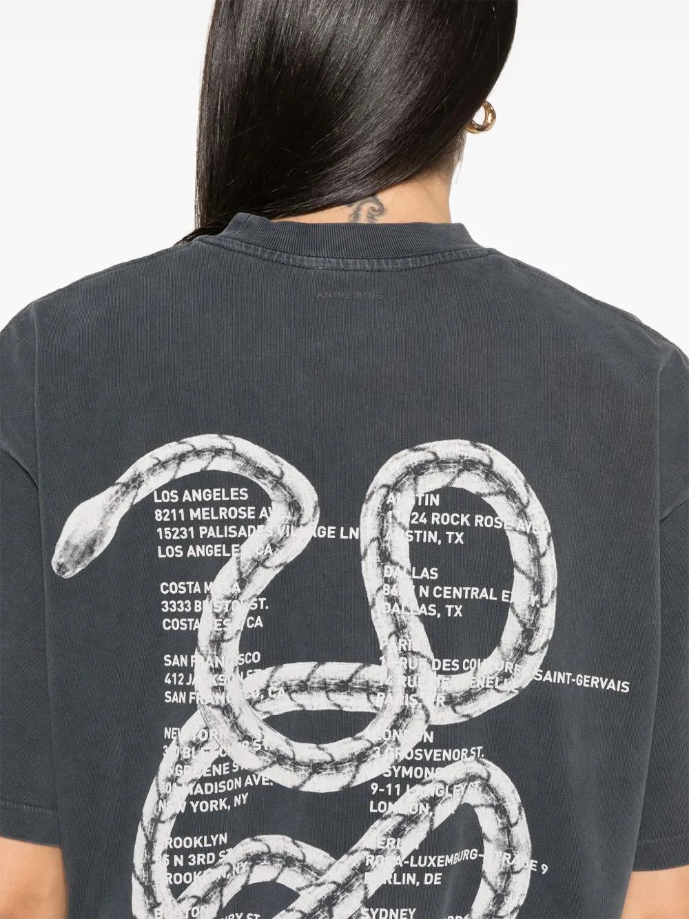 Anine Bing ★ ケント Tシャツ ANINE BING Kent Spirit T-Shirt | TNT - The New Trend | Shop