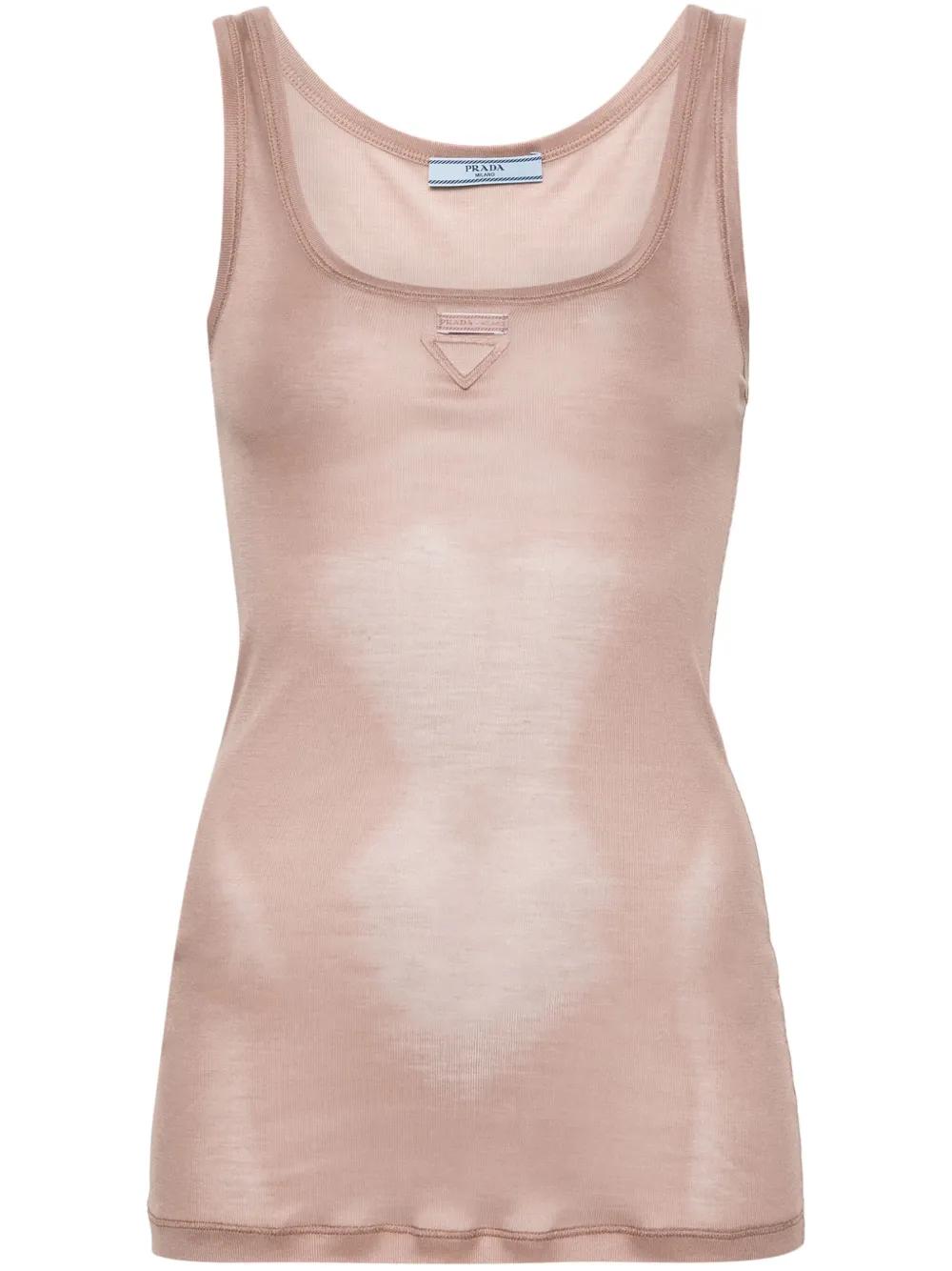 レディース Prada ノースリーブ、タンクトップ | Lyst