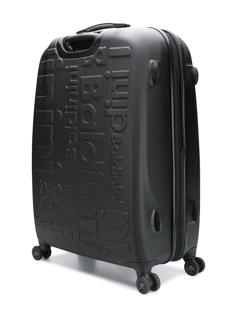 Baldinini Set 315 Logo Embossed Suitcase in Black | Lyst