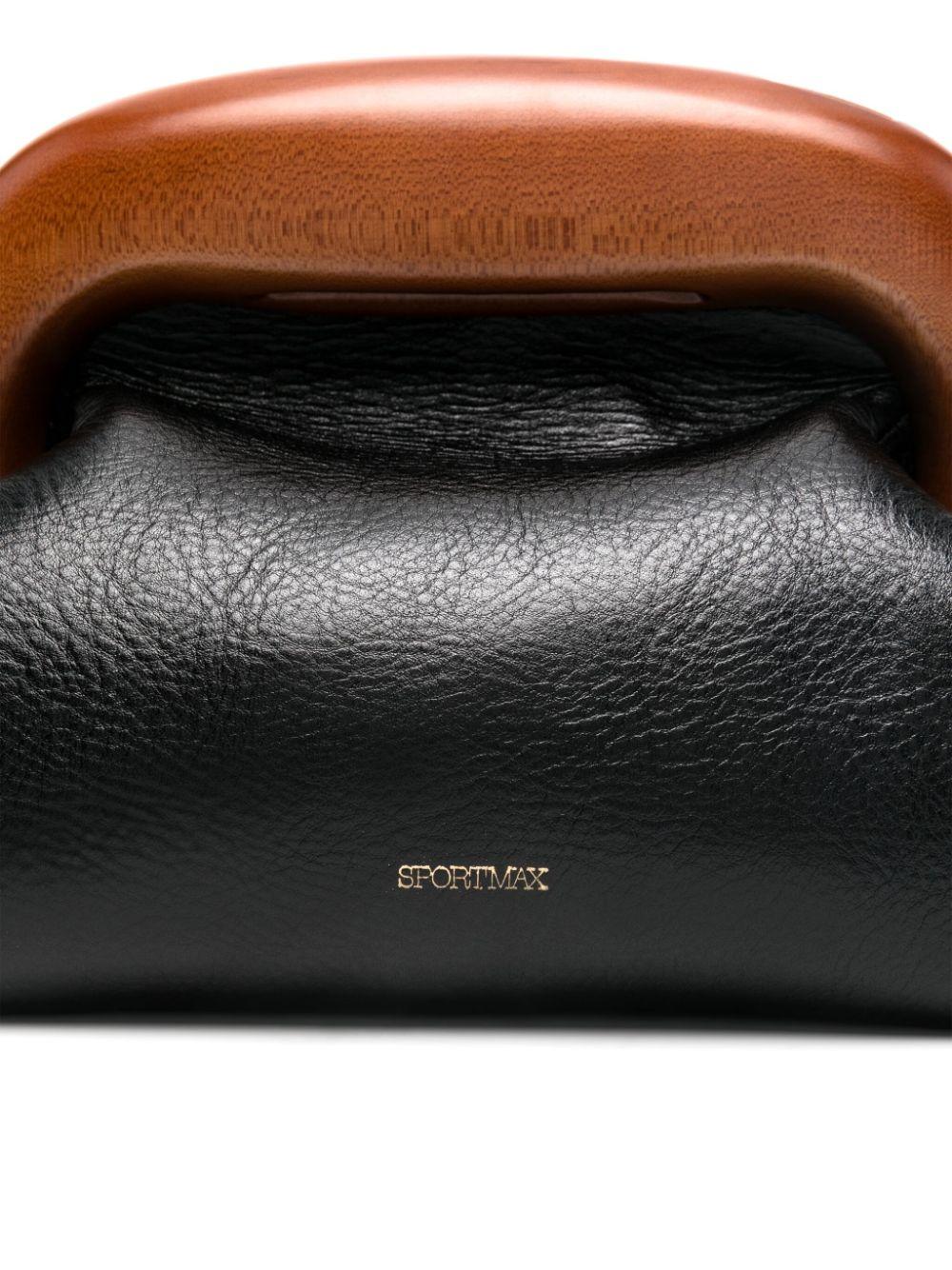 Sportmax Bouba Cross Body Bag in Black | Lyst Sportmax Bouba Cross Body Bag in Black | Lyst