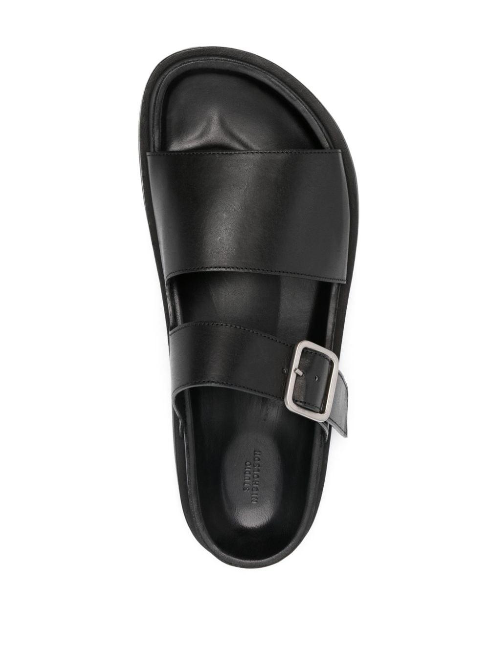 studio nicholson leather mule sandal