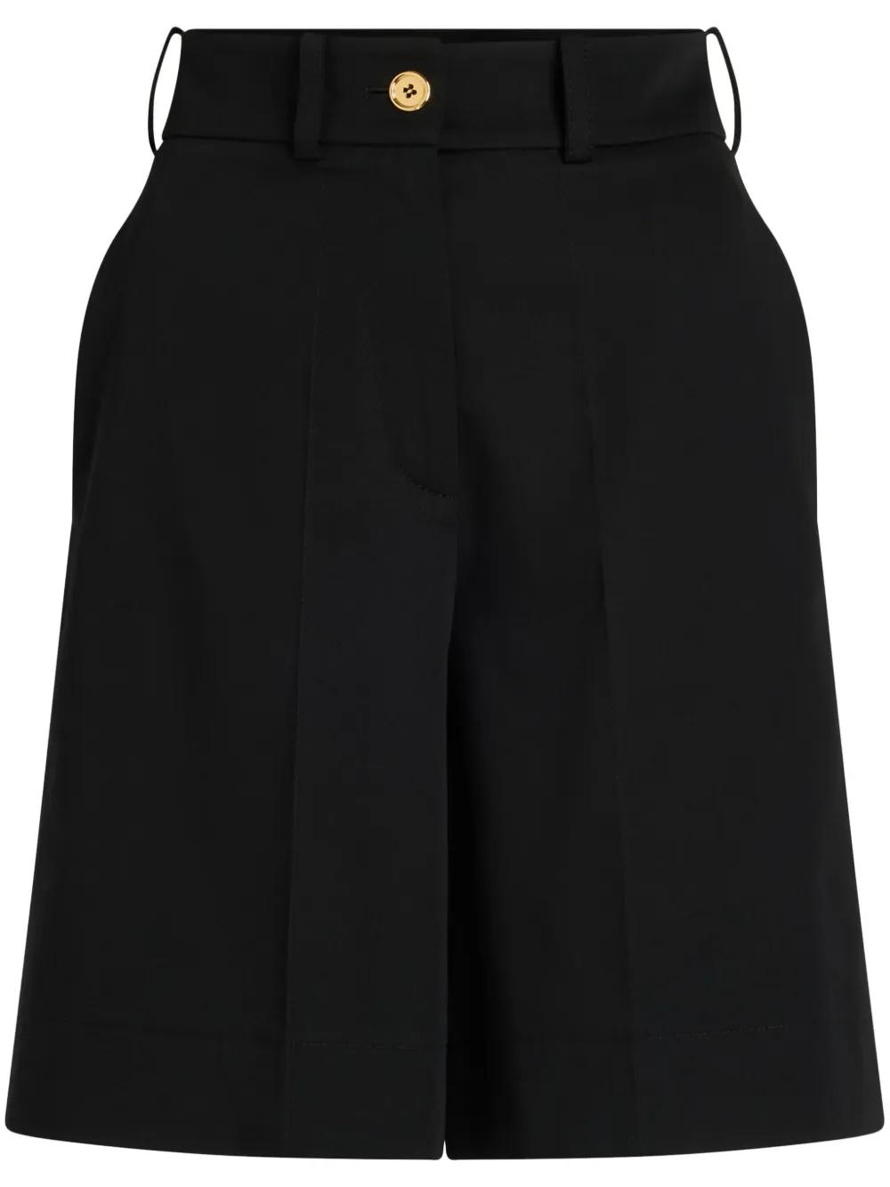 PATOU レスポンシブルウール＆カシミア テーラードショートパンツ Patou | レスポンシブルウール＆カシミア テーラードショートパンツ