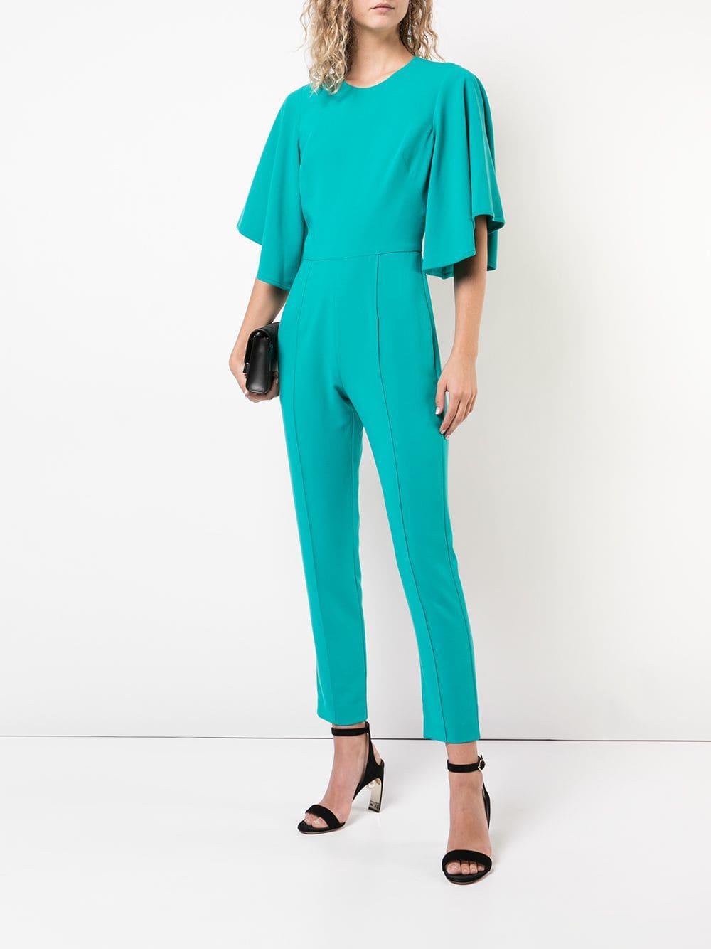 butterfly sleeve jumpsuit