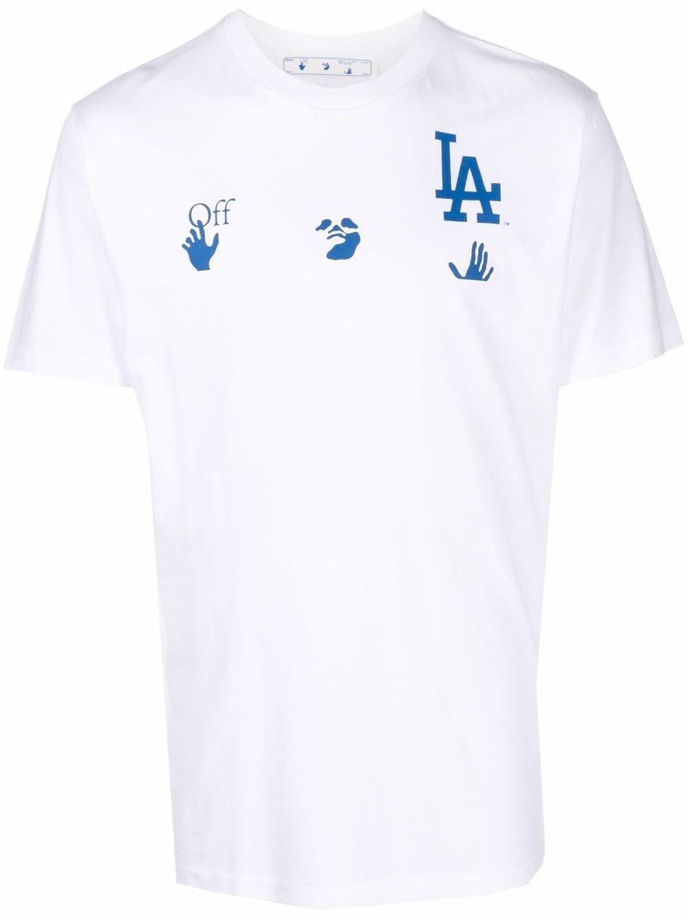 Off-White c/o Virgil Abloh 'la Dodgers' Printed T-shirt in White for Men |  Lyst Canada