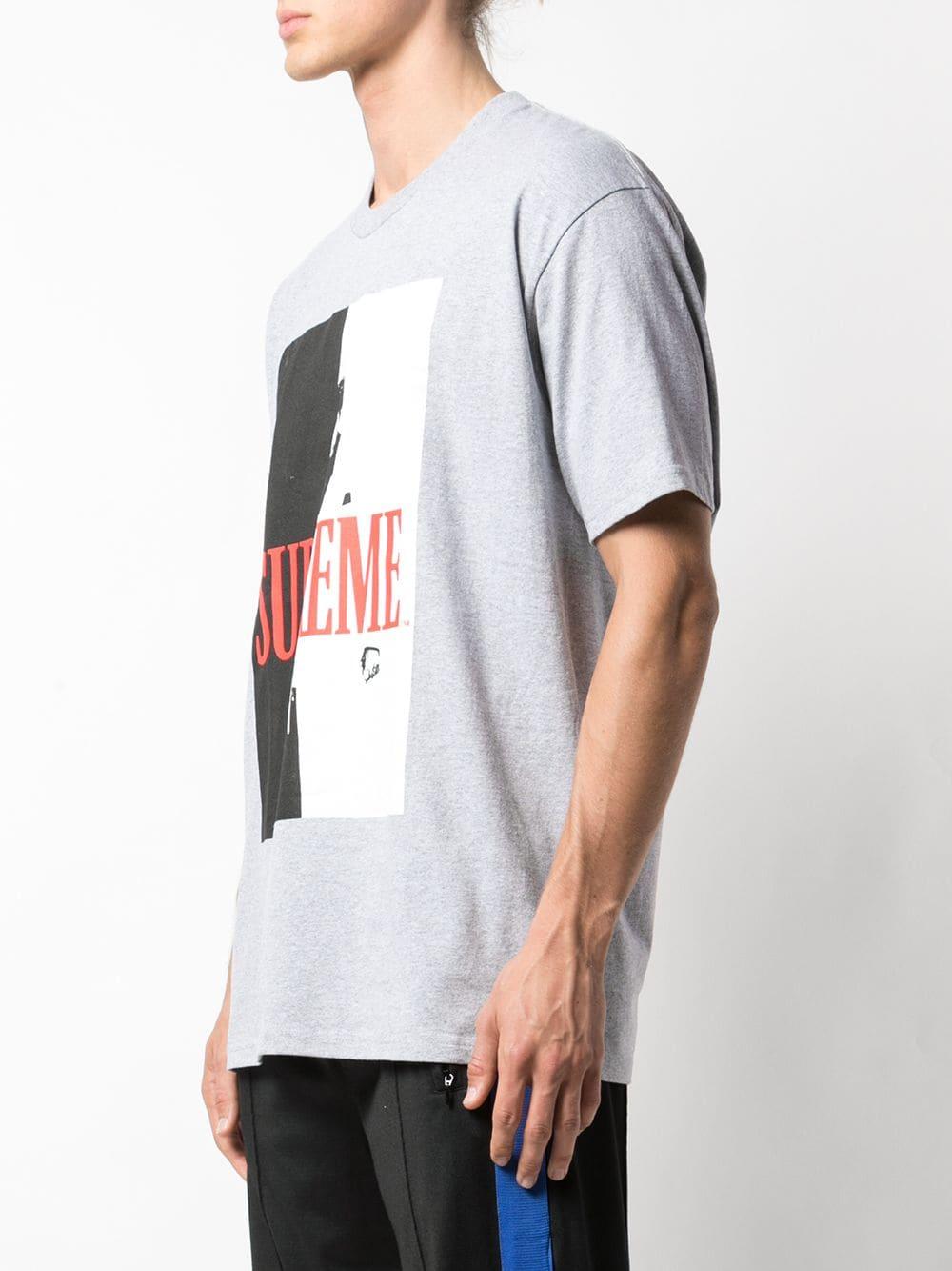 grey supreme tee