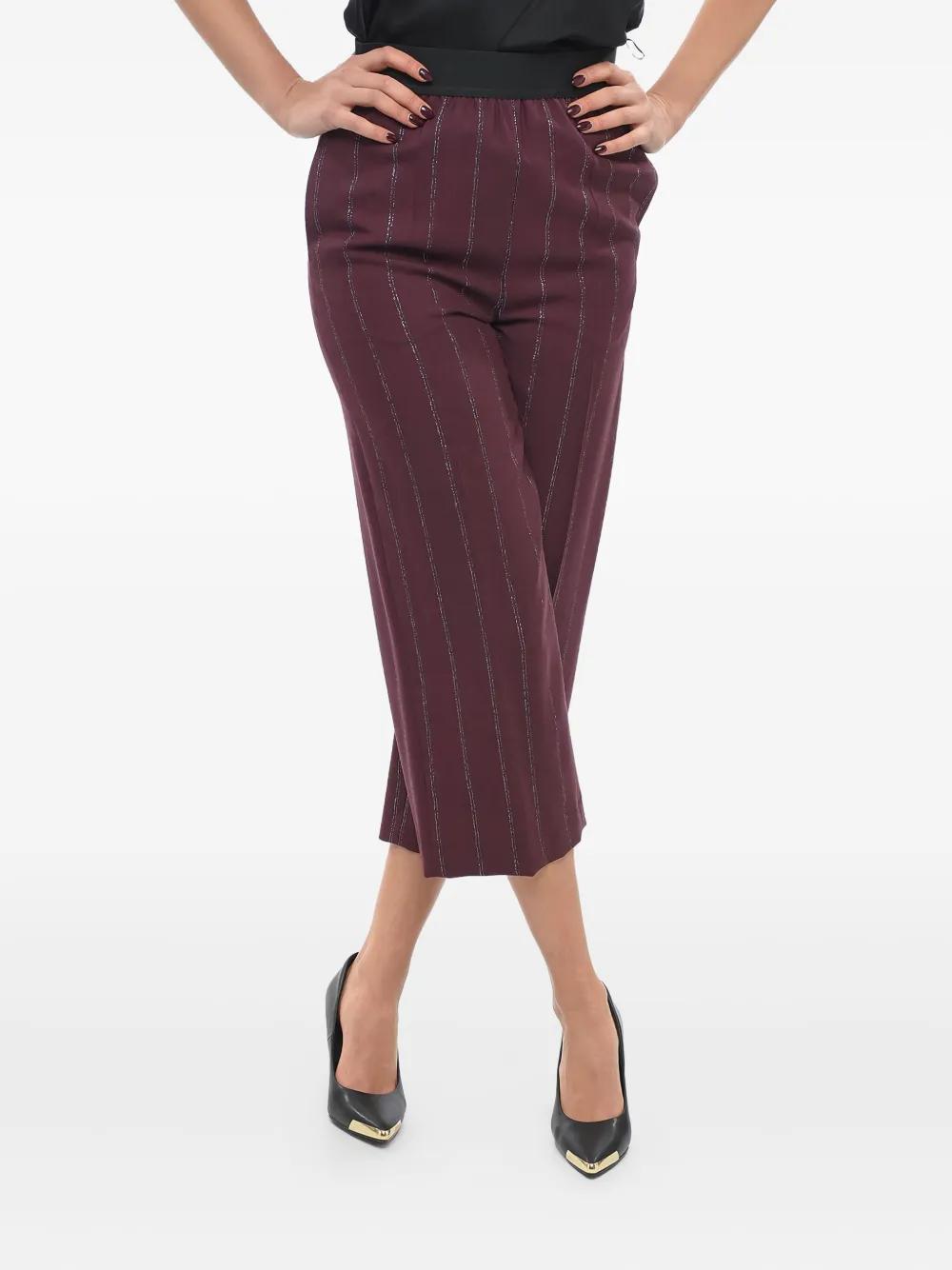 パンツ STELLA McCARTNEY Dark Brown Twill Pant Stella McCartney Dark Brown Twill Pant | italist