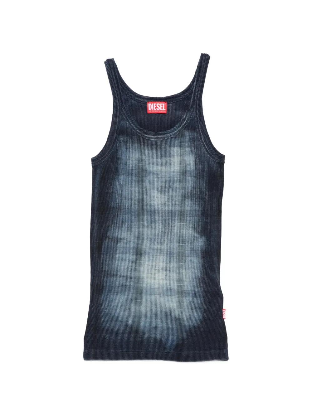 DIESEL Faded tank top with puffy Oval D | MONGO.MARCKX.TECH