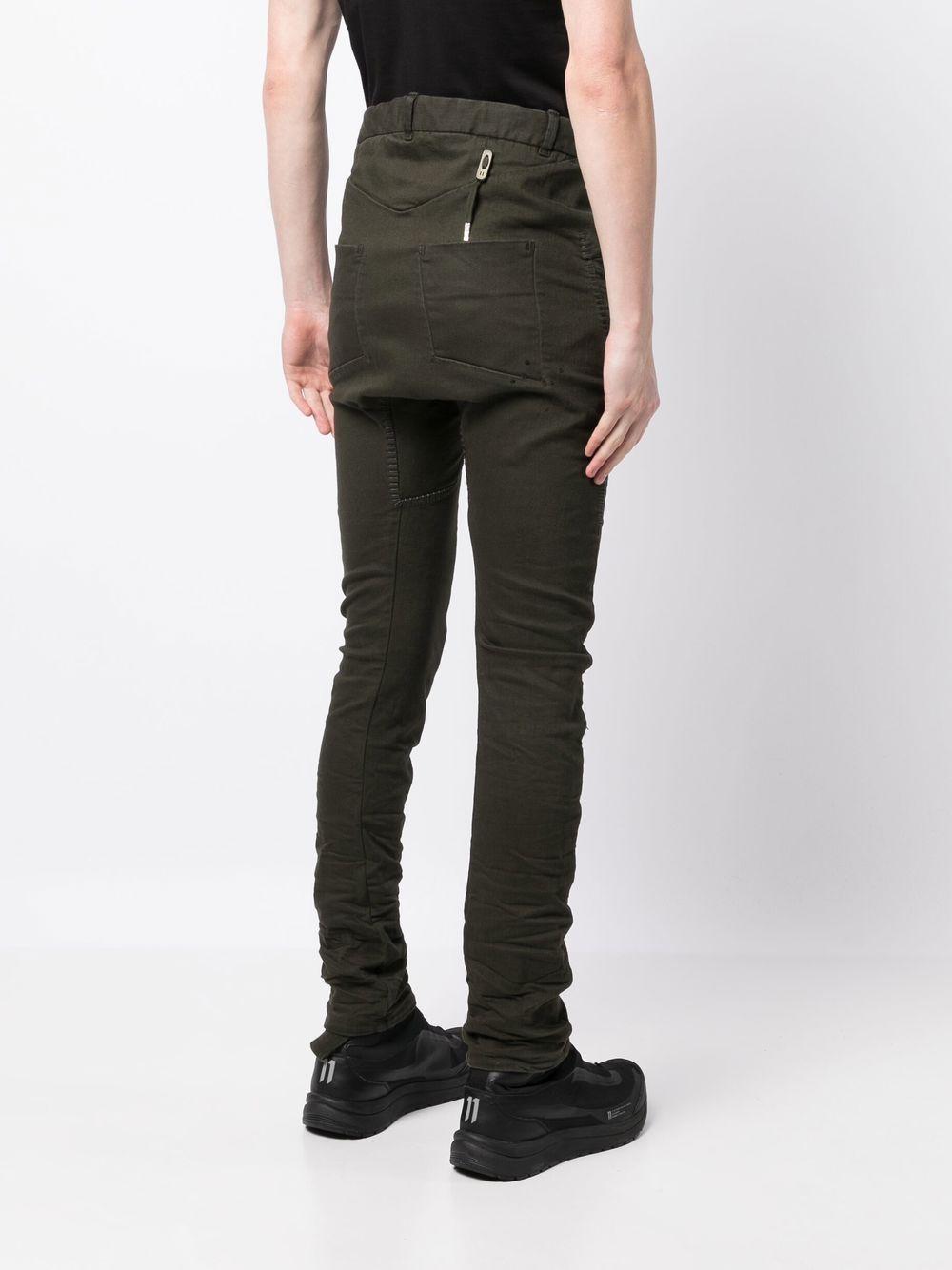 Boris Bidjan Saberi P13 Skinny-cut Trousers in Gray for Men | Lyst