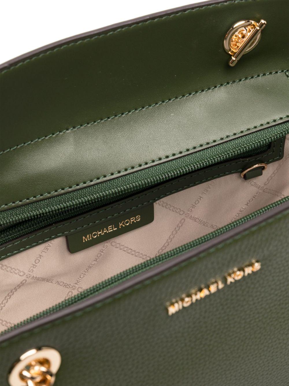 MICHAEL MICHAEL KORS Sullivan Large Saffiano Leather Tote Bag Luggage  -AUTHENTIC
