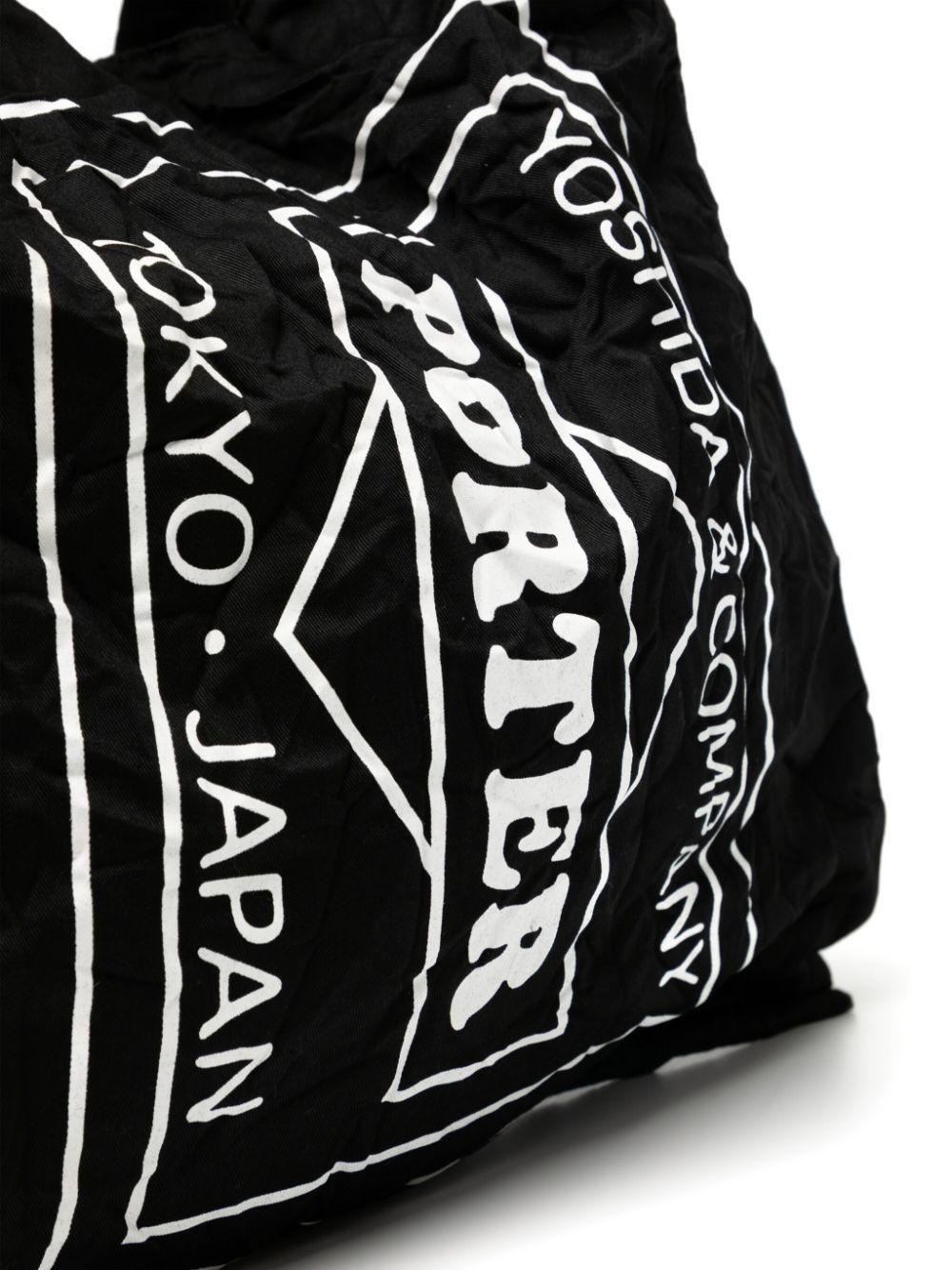 Porter-Yoshida and Co X Digawel Shopping Bag in Black for