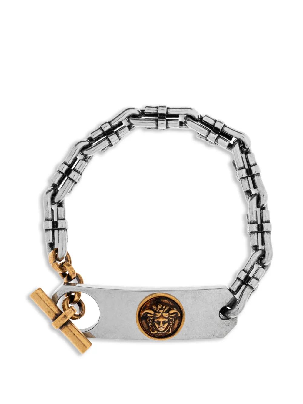 VERSACE メドゥーサ チェーン ブレスレット シルバー メンズ Versace ブレスレット | オンラインセールは最大51%オフ | Lyst