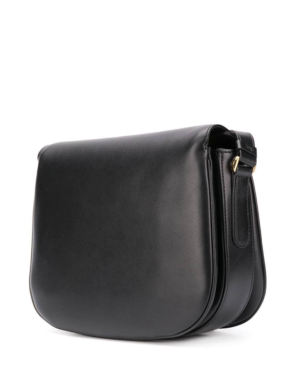 Tod's Leather Mini Crossbody Bag in Black | Lyst